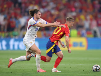 Rabiot from France vs Spain