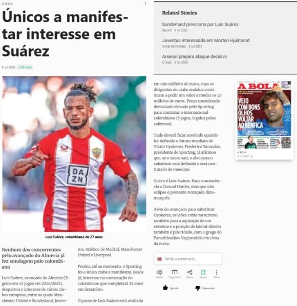 A Bola - Luis Suarez Almeria